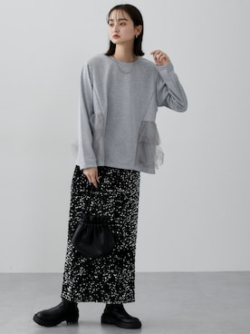 nissen Ladies Modelsさん（レディース・169cm）の冬コーディネート