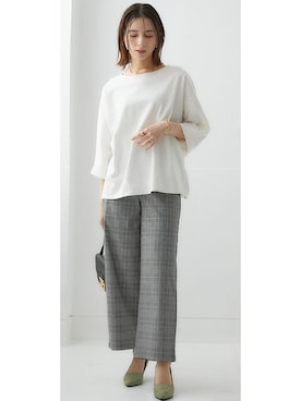 nissen Ladies Modelsさん（レディース・160cm）の夏コーディネート