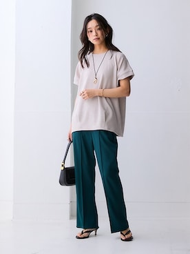 nissen Ladies Modelsさん(レディース・163cm)の春コーディネート