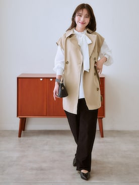 nissen Ladies Modelsさん（レディース・160cm）の秋コーディネート