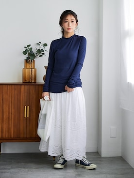 nissen Ladies Modelsさん（レディース・160cm）の夏コーディネート