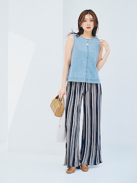 nissen Ladies Modelsさん（レディース・166cm）の春コーディネート