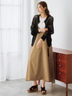 nissen Ladies Modelsさん（レディース・166cm）の春コーディネート