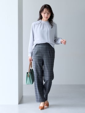 「nissen（ニッセン）のアイテム」を使った、nissen Ladies Modelsさん（レディース・165cm）の秋コーディネート