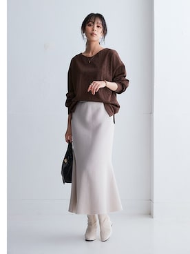 nissen Ladies Modelsさん（レディース・165cm）の冬コーディネート