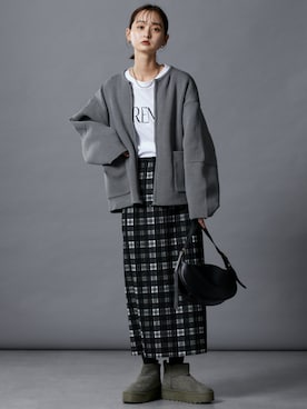 nissen Ladies Modelsさん(レディース・169cm)の冬コーディネート