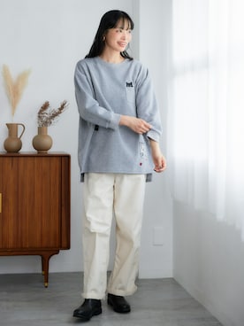 「nissen（ニッセン）のアイテム」を使った、nissen Ladies Modelsさん（レディース・164cm）の秋コーディネート