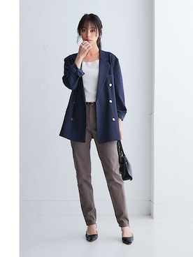 nissen Ladies Modelsさん（レディース・165cm）の冬コーディネート