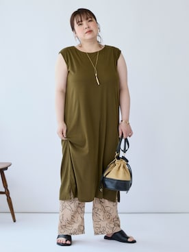 nissen Ladies Modelsさん（レディース・158cm）の夏コーディネート