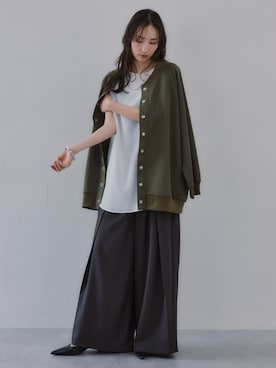 「nissen（ニッセン）のアイテム」を使った、nissen Ladies Modelsさん（レディース・166cm）の秋コーディネート
