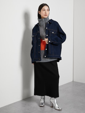 nissen Ladies Modelsさん（レディース・160cm）の冬コーディネート