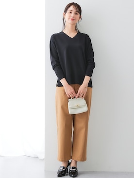 「首元ヌケ感」｜nissen Ladies Modelsさん（レディース・167cm）の夏コーディネート