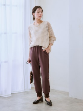 「nissen（ニッセン）のアイテム」を使った、nissen Ladies Modelsさん（レディース・160cm）の秋コーディネート