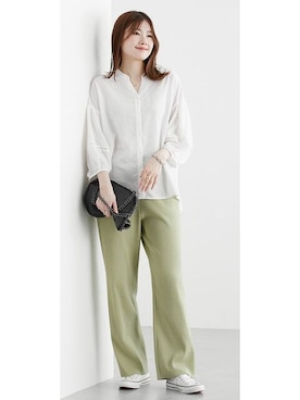 nissen Ladies Modelsさん（レディース・167cm）の春コーディネート