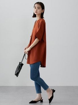 nissen Ladies Modelsさん（レディース・169cm）の冬コーディネート