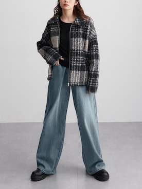 「Soiunique（スワユニーク）のアイテム」を使った、nissen Ladies Modelsさん（レディース・154cm）の秋コーディネート