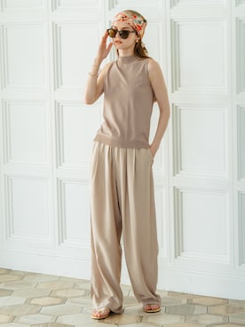 nissen Ladies Modelsさん（レディース・173cm）の夏コーディネート