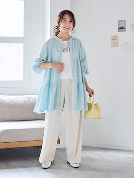 nissen Ladies Modelsさん（レディース・160cm）の春コーディネート