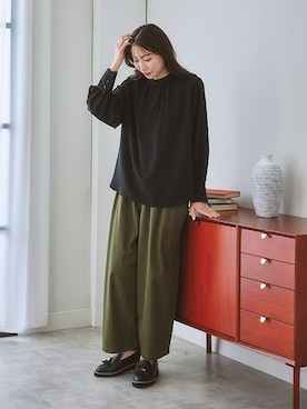 nissen Ladies Modelsさん（レディース・164cm）の秋コーディネート