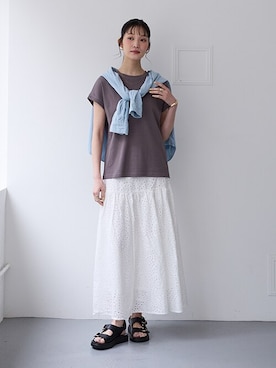 nissen Ladies Modelsさん（レディース・166cm）の春コーディネート