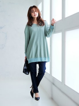 nissen Ladies Modelsさん（レディース・165cm）の冬コーディネート