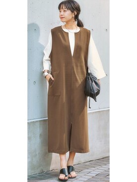nissen Ladies Modelsさん(レディース・162cm)の春コーディネート
