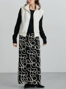 「nissen（ニッセン）のアイテム」を使った、nissen Ladies Modelsさん（レディース・154cm）の秋コーディネート