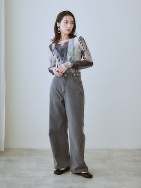 nissen Ladies Modelsさん（レディース・160cm）の秋コーディネート
