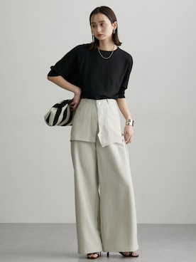 nissen Ladies Modelsさん（レディース・169cm）の春コーディネート