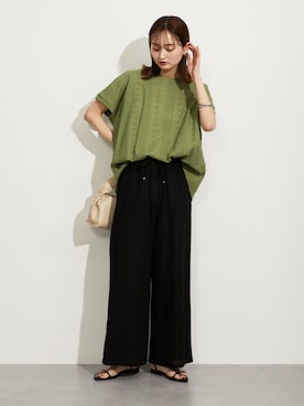 nissen Ladies Modelsさん（レディース・169cm）の春コーディネート