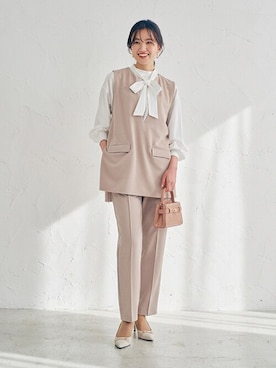 nissen Ladies Modelsさん（レディース・170cm）の秋コーディネート