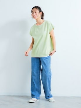 「レディースファッション」｜nissen Ladies Modelsさん（レディース・160cm）の春コーディネート