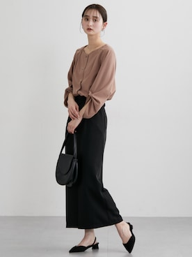 nissen Ladies Modelsさん（レディース・169cm）の冬コーディネート