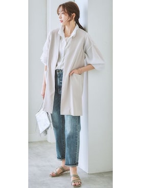 「ヘビロテ」｜nissen Ladies Modelsさん（レディース・164cm）の春コーディネート