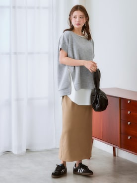 nissen Ladies Modelsさん（レディース・166cm）の春コーディネート