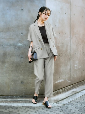 nissen Ladies Modelsさん(レディース・167cm)の春コーディネート