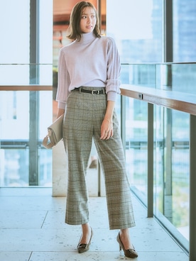 nissen Ladies Modelsさん（レディース・169cm）の秋コーディネート