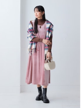 nissen Ladies Modelsさん（レディース・164cm）の秋コーディネート