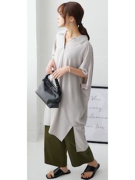 nissen Ladies Modelsさん（レディース・162cm）の春コーディネート