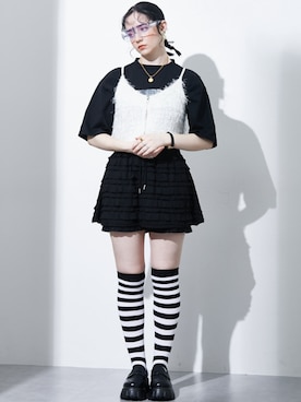 「TTOL（トール）のアイテム」を使った、nissen Ladies Modelsさん（レディース・165cm）の春コーディネート