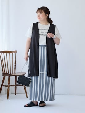 nissen Ladies Modelsさん（レディース・158cm）の夏コーディネート