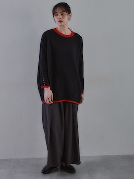 「nissen（ニッセン）のアイテム」を使った、nissen Ladies Modelsさん（レディース・168cm）の秋コーディネート
