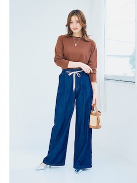 nissen Ladies Modelsさん(レディース・166cm)の春コーディネート