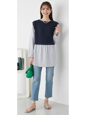 nissen Ladies Modelsさん（レディース・165cm）の春コーディネート