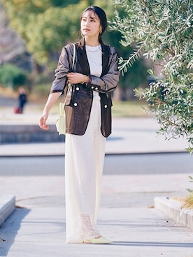 nissen Ladies Modelsさん（レディース・167cm）の春コーディネート