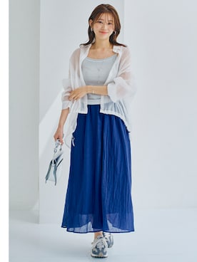 nissen Ladies Modelsさん（レディース・166cm）の春コーディネート