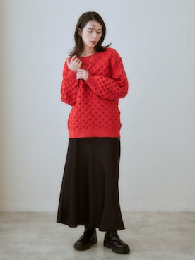 nissen Ladies Modelsさん（レディース・160cm）の秋コーディネート