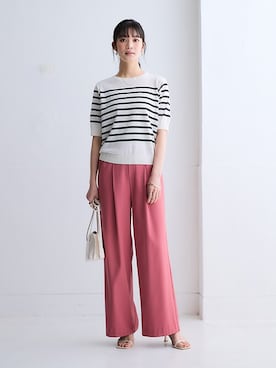 nissen Ladies Modelsさん（レディース・166cm）の春コーディネート