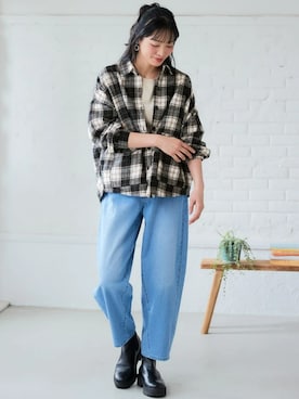 nissen Ladies Modelsさん（レディース・164cm）の秋コーディネート