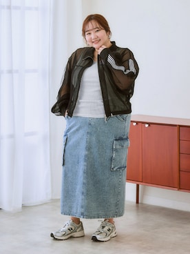 nissen Ladies Modelsさん（レディース・158cm）の春コーディネート
